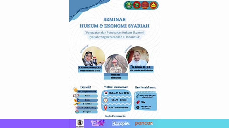 Bersiap! Ada Seminar Hukum dan Ekonomi Syariah di IAILM Suryalaya