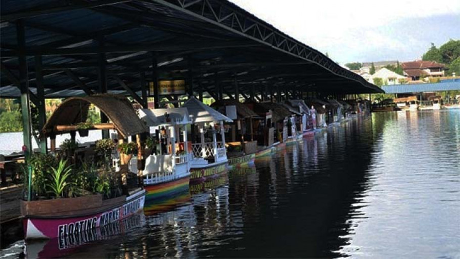 Floating Market, Pasar Terapung Made In Lembang Bandung