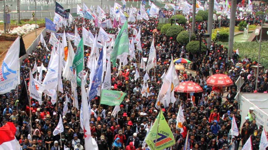 Jutaan Buruh Mogok Kerja Nasional Mulai Hari Ini, Tuntut Kenaikan UMP