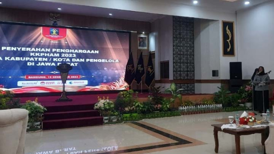 Kota Tasikmalaya Raih Penghargaan KKPHAM Terbaik di Jawa Barat