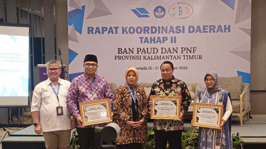 PAUD Kutai Timur: Peraihan Tiga Penghargaan dari BAN PAUD PNF Kaltim