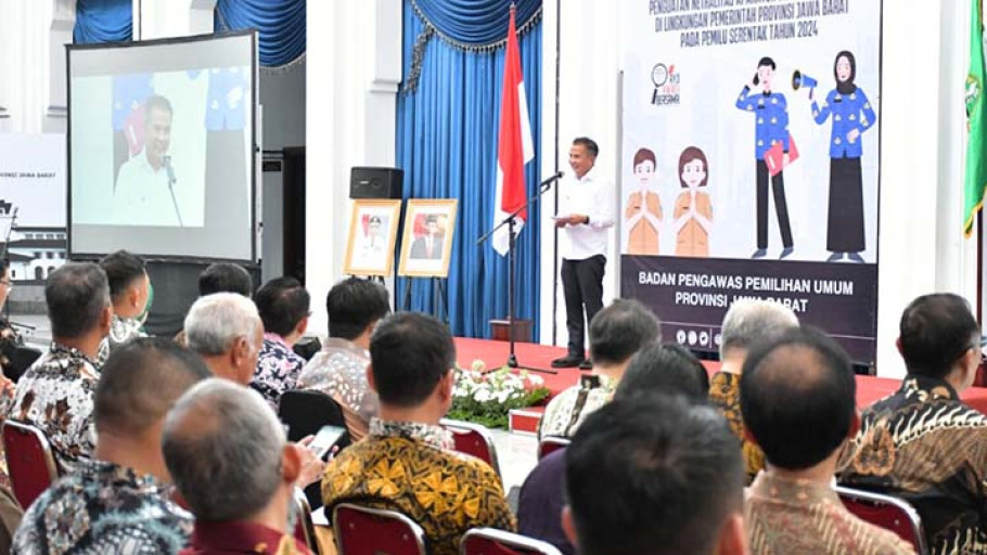 Pj. Gubernur Jawa Barat Tekankan Pentingnya Netralitas ASN pada Pemilu 2024