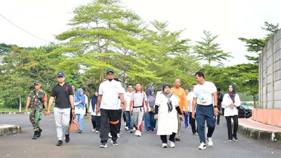 Pj. Wali Kota Banjar Giatkan Hubungan dengan DPRD Melalui Aktivitas Olahraga