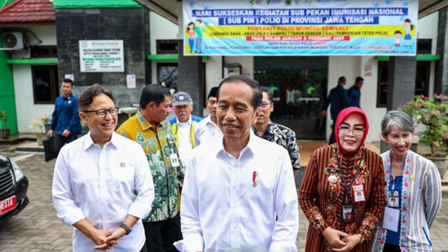 Presiden Jokowi Tingkatkan Fasilitas Kesehatan Anak di Jawa Tengah