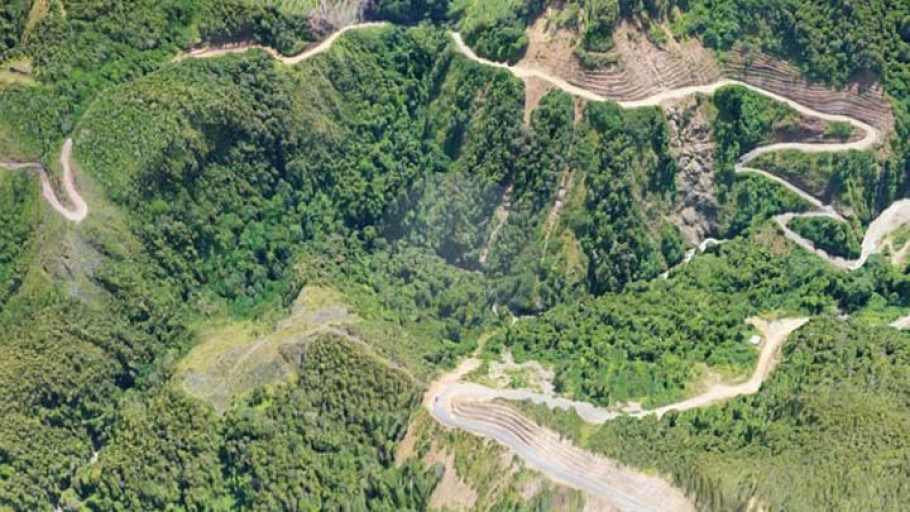Rencana Awal Konstruksi Jalan Trans Papua Segmen Mamberamo-Elelim