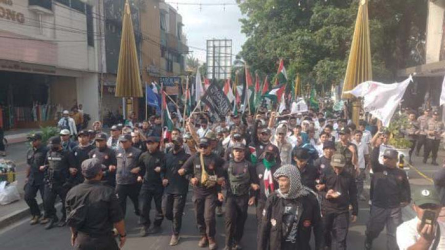 Ribuan Umat Muslim di Tasikmalaya Bersatu dalam Aksi Solidaritas untuk Palestina