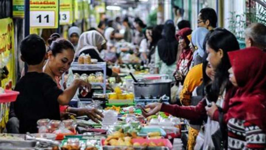 Serunya Ngabuburit di Pasar Ramadan Kauman Yogyakarta