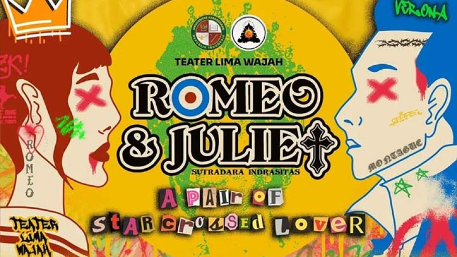 Teater Lima Wajah Siap Pertunjukkan Kisah Cinta Terlarang "Romeo and Juliet"